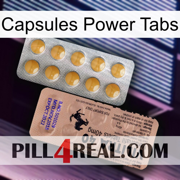Power Tabs Capsules 41